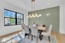 Sample dining room