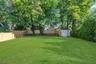 Flat, fenced in backyard