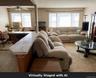 2nd Level living Room/Dining Room Staged