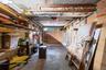 garage with entrance to the basement