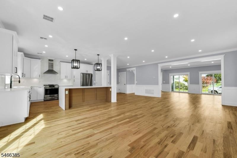 Kitchen/Dining/Living