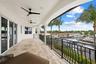 Spacious, North facing balcony allows for all day lounging