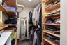 Basement walk in closet
