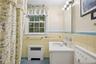 2nd floor bathroom has a bathtub