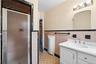 1st floor full bathroom has walk-in shower