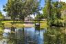 A private dock and boatlift provide access to Lake Sheen and the entire Butler Chain, while a gated community boat ramp is approximately 300 feet away