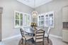 Charming dining space offering a comfortable setting for everyday meals and special occasions.