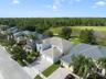 Aerial view of the home.