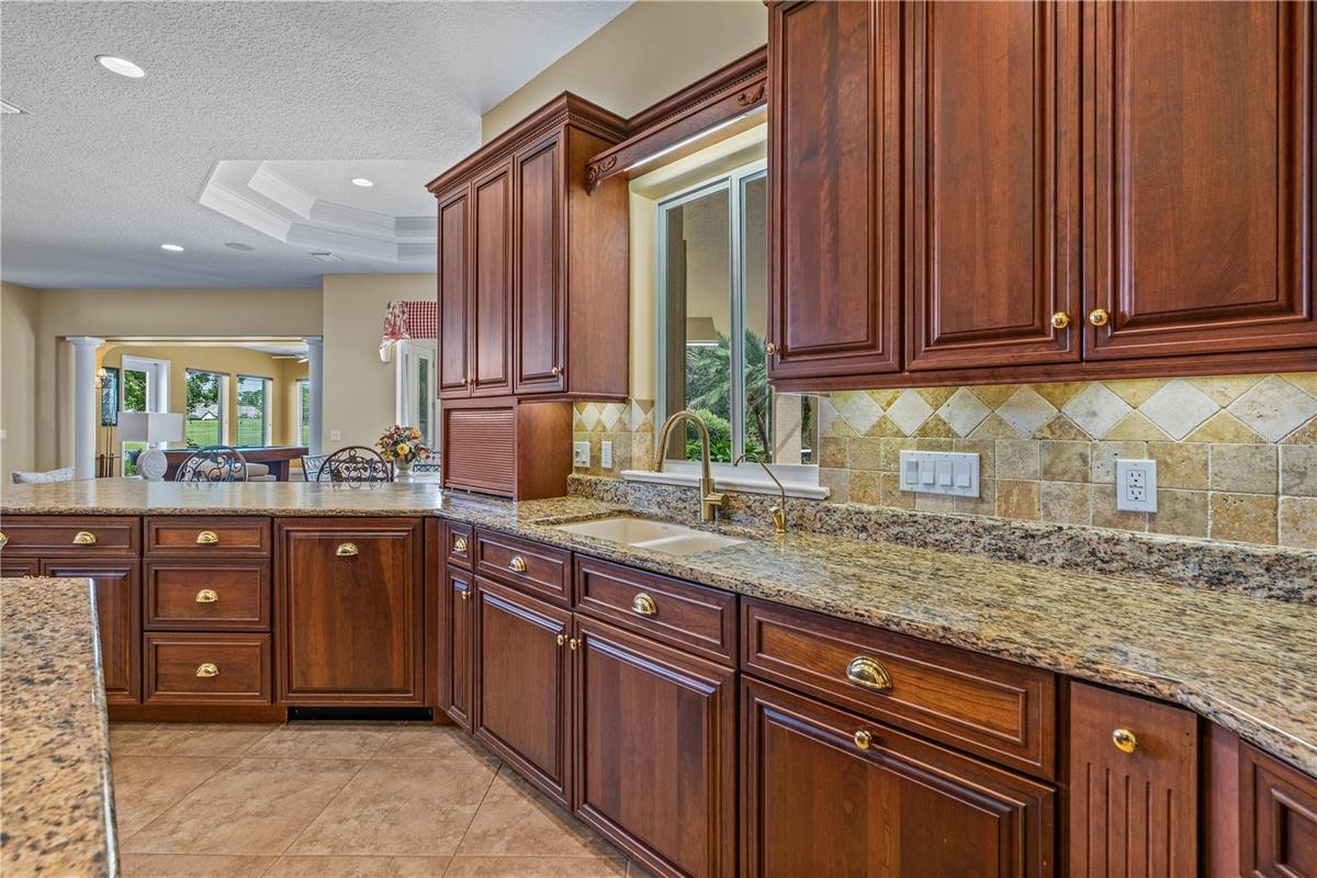 Kitchen-View Of Sink & Cabinetry