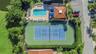 Courts and community pool