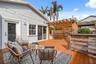 Rear deck with access from the living room