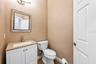 Main floor half bath.