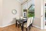 Breakfast nook for casual dining.