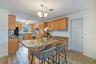 Kitchen with island.