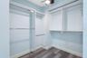 Walk In primary closet