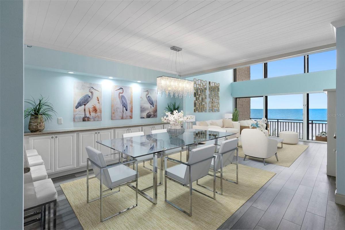 Dining & Living Open Concept