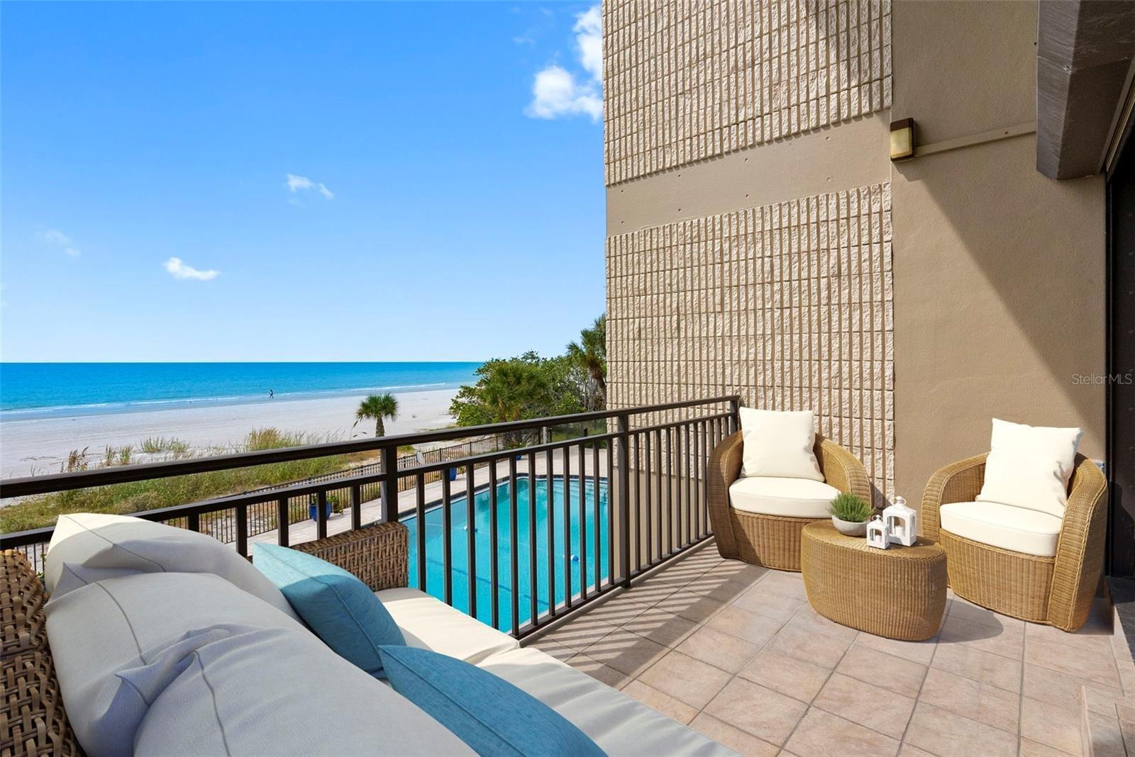 Your Gulf-front Balcony