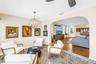 Dining Area Opens to Living Room