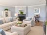 Virtually Staged. Living room area.