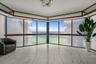 Floor 7 elevator foyer overlooking the sand and water,