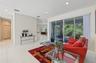 Living Room overlooking the backyard and patio