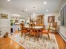 Dining room open to kitchen