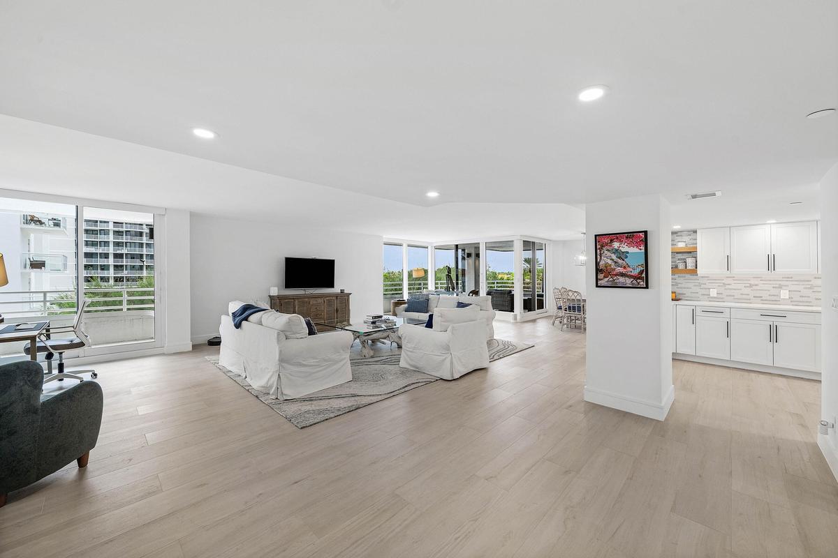wide open floorplan