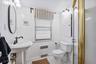 Full bathroom with walk-in shower on 2nd Floor