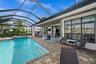 Lots of entertaining space around the pool and lanai