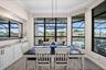 Dining with a view of the water