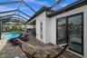 Entry to the 3rd bedroom on the patio