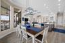 Dining area is open to the living areas