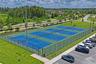 Tennis courts in Starkey Ranch community district park