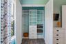 Bedroom 3 storage closet with built-ins