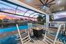 Watch evening boat traffic from the lanai