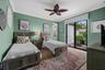Bedroom 2 is a junior suite, with ensuite bath and it's own water view patio