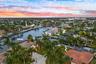 Aerial view showing the beautiful surroundings of 5205 Sunset Ct