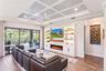 Tray ceiling w/ trim custom finishes