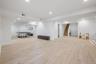 Versatile lower level recreation area.