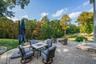 Patio overlooking huge yard