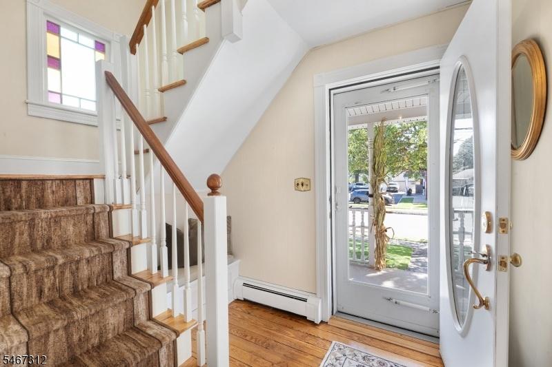 Entry at the front door