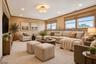 FAMILY ROOM- AI STAGED