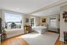 One of two choices of a primary bedroom.