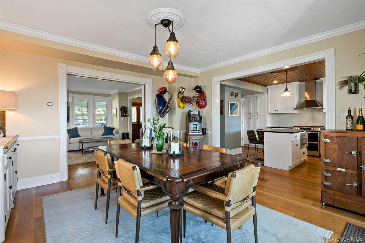 Formal dining room showing an open and airy floor plan for todays living.