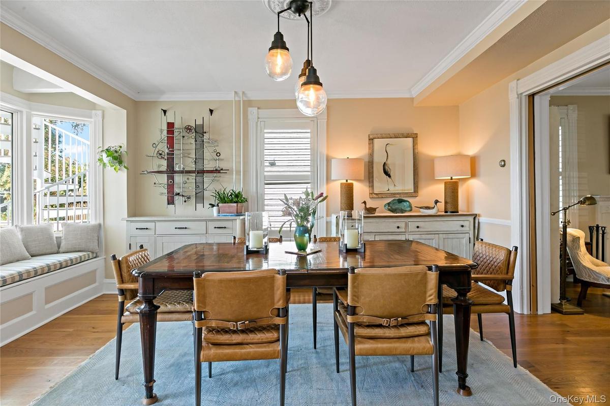 View of formal dining room from the kitchen.