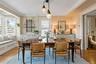 View of formal dining room from the kitchen.