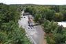 View of property location with a forest