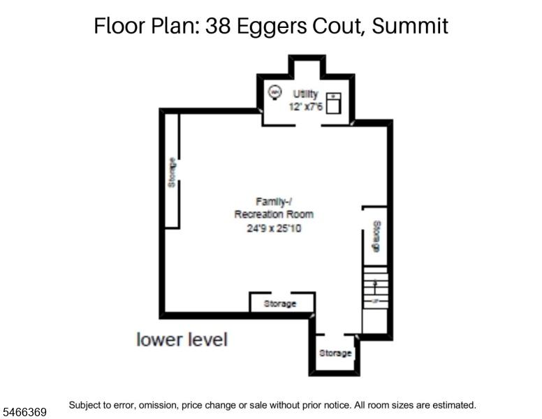 Floor Plan-Lower Level