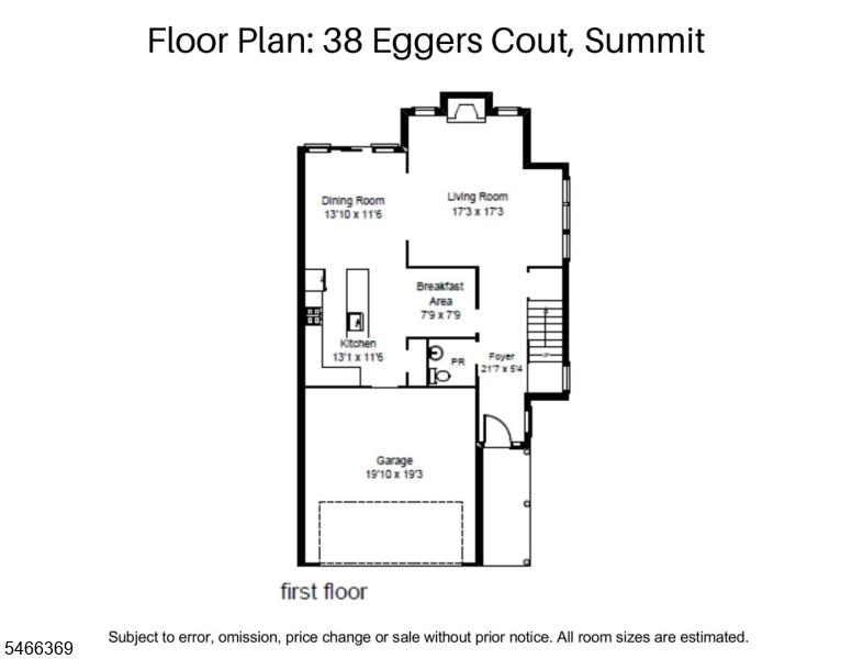 Floor Plan-1st Floor