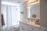 Updated Hall Bathroom outside 3 bedrooms located on the top floor